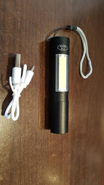 TrendyVibes.CO Portable Mini Rechargeable LED Flashlight Review