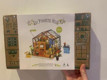 TrendyVibes.CO Creative DIY Wooden Miniature Dollhouse with Furniture Review