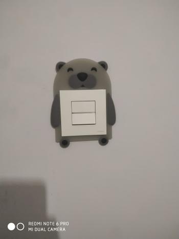 TrendyVibes.CO Cute Cartoon Silicon Light Switch Sticker Review