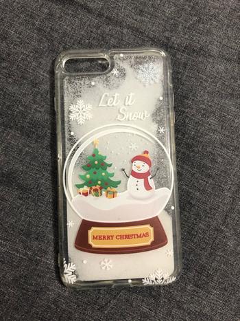 TrendyVibes.CO Glistening White Christmas Phone Case for iPhone Review