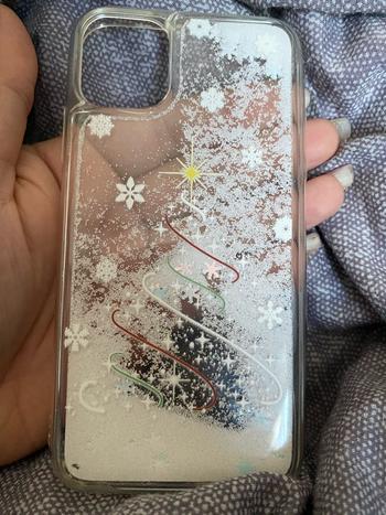 TrendyVibes.CO Glistening White Christmas Phone Case for iPhone Review