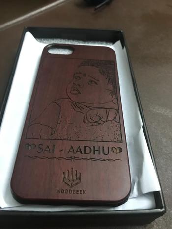 Woodgeek store Custom Engraved Phone Cases For Couples Review