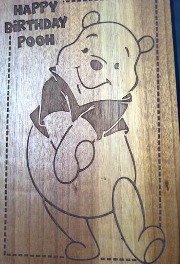 Woodgeek store Birthday Wishes For Friend Engraved On Wooden Notebook With Photo Review