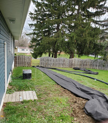 Sandbaggy Non-Woven Geotextile Paver Underlayment Fabric 8 oz - For All Types of Pavers - Driveways, Roads, Patios - 50 Year Fabric - Made in USA Review