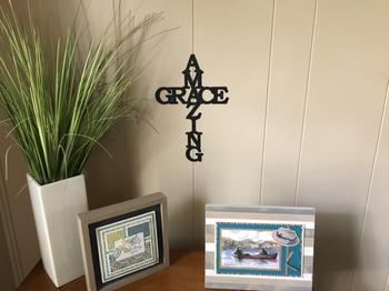Bluewater Decor Amazing Grace Cross Review