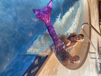 Planet Mermaid Purple Surf Mermaid Tail Set Review