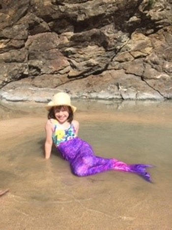 Planet Mermaid Purple Surf Mermaid Tail Set Review