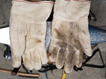 Ken's Custom Iron Store Protex Hot Mill Quilted Cotton-Terry Gloves Review