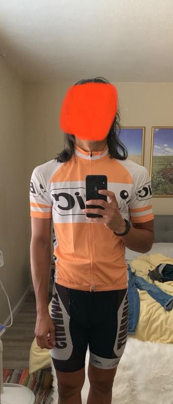 Outdoor Good Store Orange BIC Retro Cycling Jersey Review