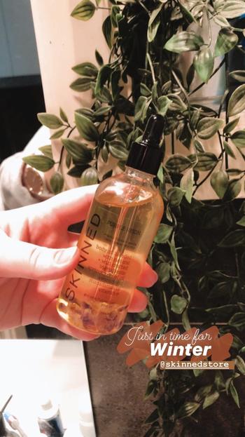 SKINNED  Purple Reign Body Oil Review