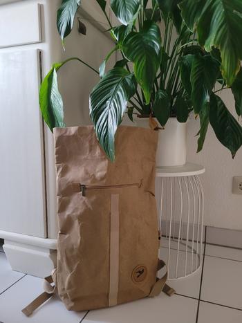 PAPERO BAGS PAPERO Rucksack aus Papier COUGAR 18 L Unisex waschbar, reißfest, wasserfest, nachhaltiger Daypack Review