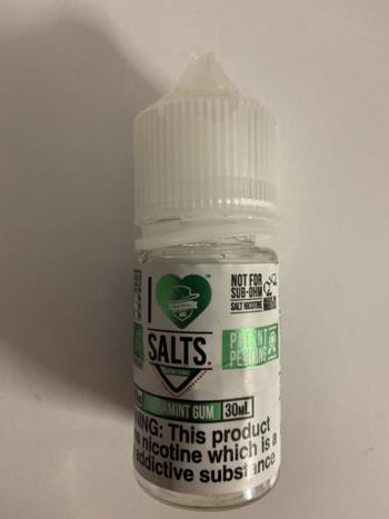 Podlyfe New Zealand Spearmint Gum by I Love  Salts Review