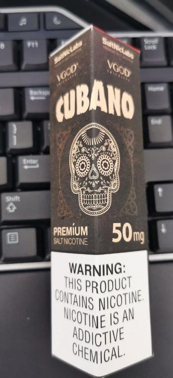 Podlyfe Cubano Tobacco by VGOD SaltNic Review