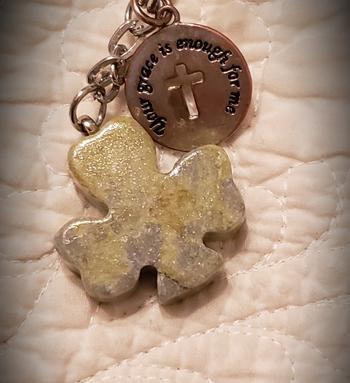 Biddy Murphy Irish Gifts Irish Key Chain Lucky Shamrock Connemara Marble Made by Our Maker-Partner in Co. Mayo Review