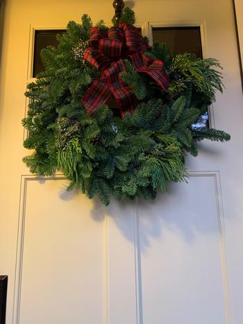 Lynch Creek Wreaths  Plaid Bow Traditional Review