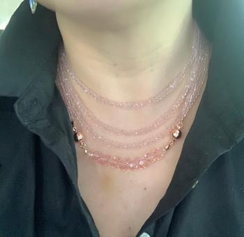 Maria Nicola 10 Way Necklace - Pink Crystal Review