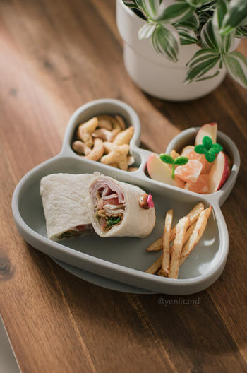We Might Be Tiny Bunny Stickie® Plate - Plum Review