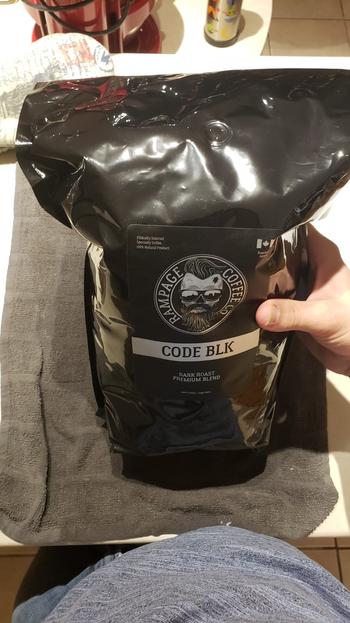 Rampage Coffee Co. CODE BLK | Dark Roast Premium Blend Review