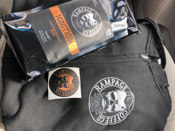 Rampage Coffee Co. Men's Zip Up Hoodie | Rampage Coffee Co. Review