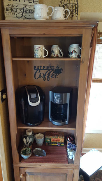 Lakeshore Metal Decor But First Coffee Review