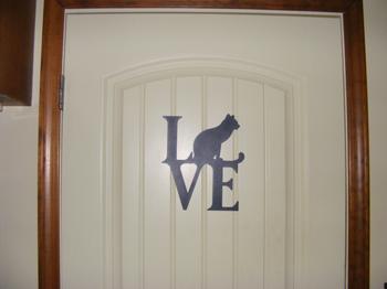 Lakeshore Metal Decor Cat Love Review