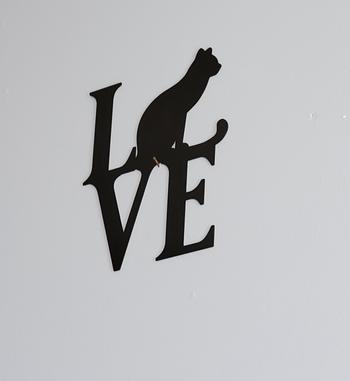 Lakeshore Metal Decor Cat Love Review