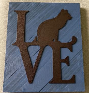 Lakeshore Metal Decor Cat Love Review