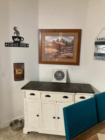 Lakeshore Metal Decor Coffee Time Review