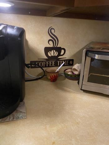 Lakeshore Metal Decor Coffee Time Review