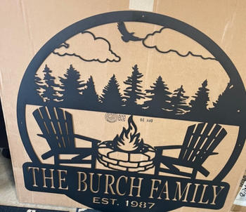 Lakeshore Metal Decor Campfire Monogram Review