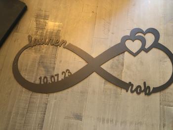 Lakeshore Metal Decor Infinity Monogram Review