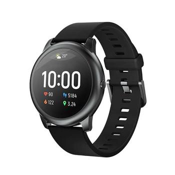 Dab Lew Tech Xiaomi Haylou LS05 Smart Solar Watch Global Version - Black with Dark Green Free Strap Review