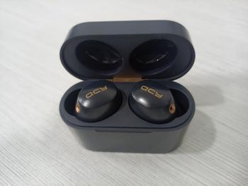 Dab Lew Tech QCY HT01 Hybrid ANC Active Noise-Cancellation Earphones with Wireless Charging - Navy Blue Review