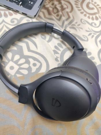 Dab Lew Tech SoundPEATS A6 Hybrid Active Noise Cancelling Over Ear Headphones, 40 Hours Playtime (ANC Off), USB-C Charging Review