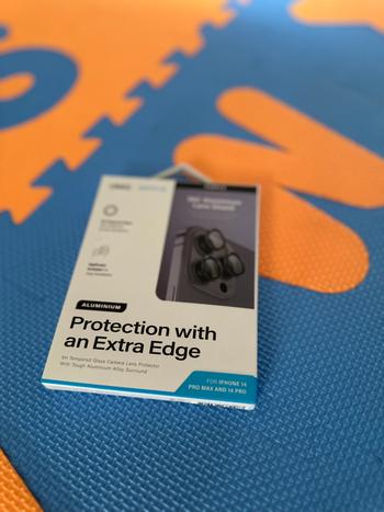 Dab Lew Tech UNIQ OPTIX Camera Lens Protector for iPhone 14 Pro / 14 Pro Max - Fig (Purple) Review