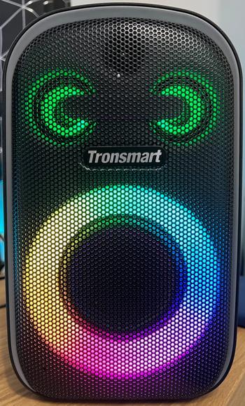 Dab Lew Tech Tronsmart Halo 100 Party Portable Speaker, 60W Stereo Sound Bluetooth Speaker, IPX6, 18H Playtime, Custom EQ  Review