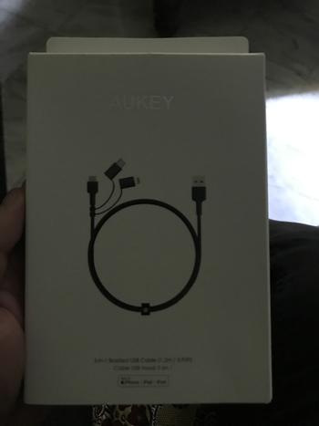 Dab Lew Tech Aukey 3-in-1 Nylon USB Cable CB-BAL5 Review