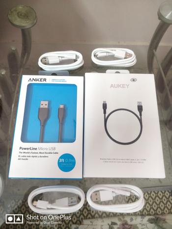 Dab Lew Tech Aukey CB-AM1 High Performance Nylon Micro USB Cable 1.2 Meter Review