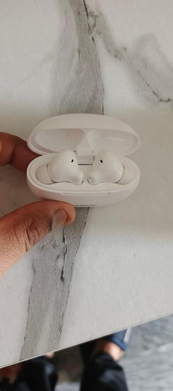 Dab Lew Tech SOUNARC Q1  True Wireless Bluetooth Earphone, Quad mics Clear Call Earbuds, Shaking Bass AirPods, Touch Control - White Review
