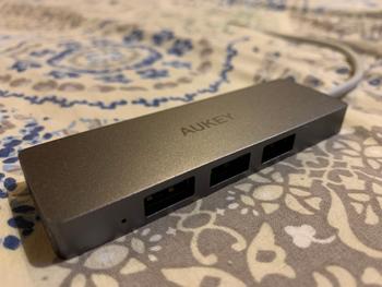 Dab Lew Tech Aukey CB-C62 USB-C to 4-Port USB 3.0 Gen 1 Aluminum Hub Review