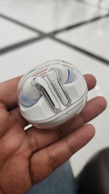 Dab Lew Tech SoundPEATS Clear True Wireless Inexpensive Earbuds, Bluetooth 5.3 12mm, 2 Mic with ENC, Clear Calls with Deep Bass, Game Mode, 40H, IPX4, APP Customize EQ - White Review