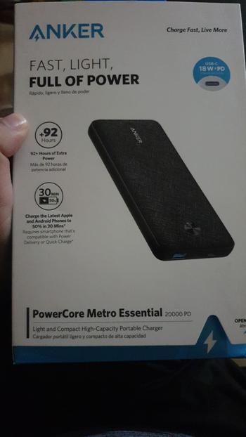 Dab Lew Tech Anker PowerCore Metro Essential 20000 PD - BLACK - A1281H11 Review