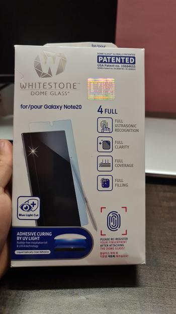 Dab Lew Tech Whitestone Galaxy Note 20 Screen Protector [Dome Glass] Full Coverage Tempered Glass Shield [Liquid Dispersion Tech] Easy Install Kit Review