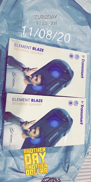 Dab Lew Tech Tronsmart Element Blaze Bluetooth IPX56 Speaker Review