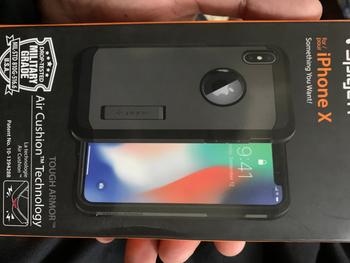 Dab Lew Tech Spigen iPhone X / iPhone XS 2017 Case Tough Armor Gunmetal 057CS22161 Review