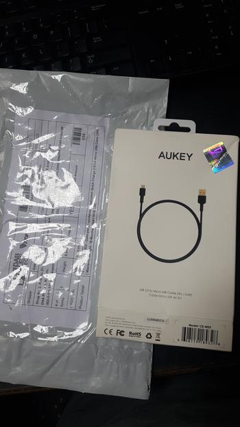 Dab Lew Tech AUKEY CB-MD2 - Gold-plated reinforced Qualcomm Quick Charge 2.0/3.0 Micro USB Cable [2M] Review