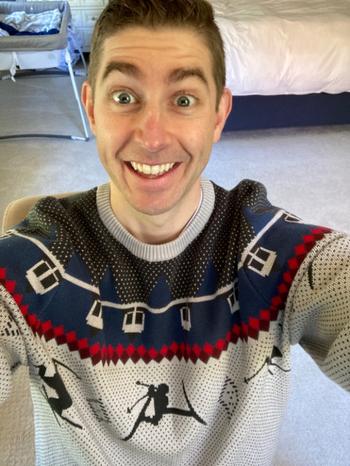 Ski The East Tailgater Shredder Sweater - Righteous Red Review