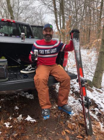 Ski The East Tailgater Shredder Sweater - Righteous Red Review