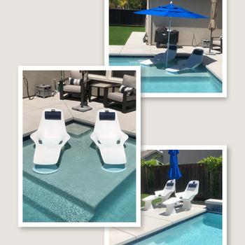 SHOP BOTANIK | Unique Outdoor Furnishings SHAYZ Ledge Chair Set | 2 In-Pool Loungers Review