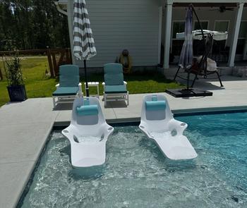 SHOP BOTANIK | Unique Outdoor Furnishings SHAYZ Ledge Chair Set | 2 In-Pool Loungers Review